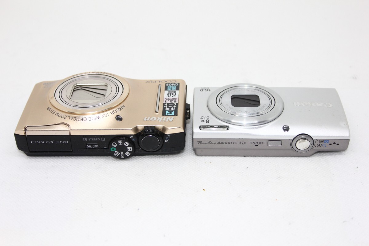 【カメラ2台まとめ売り】Nikon S8100・Canon A4000 IS #0093-872の画像4