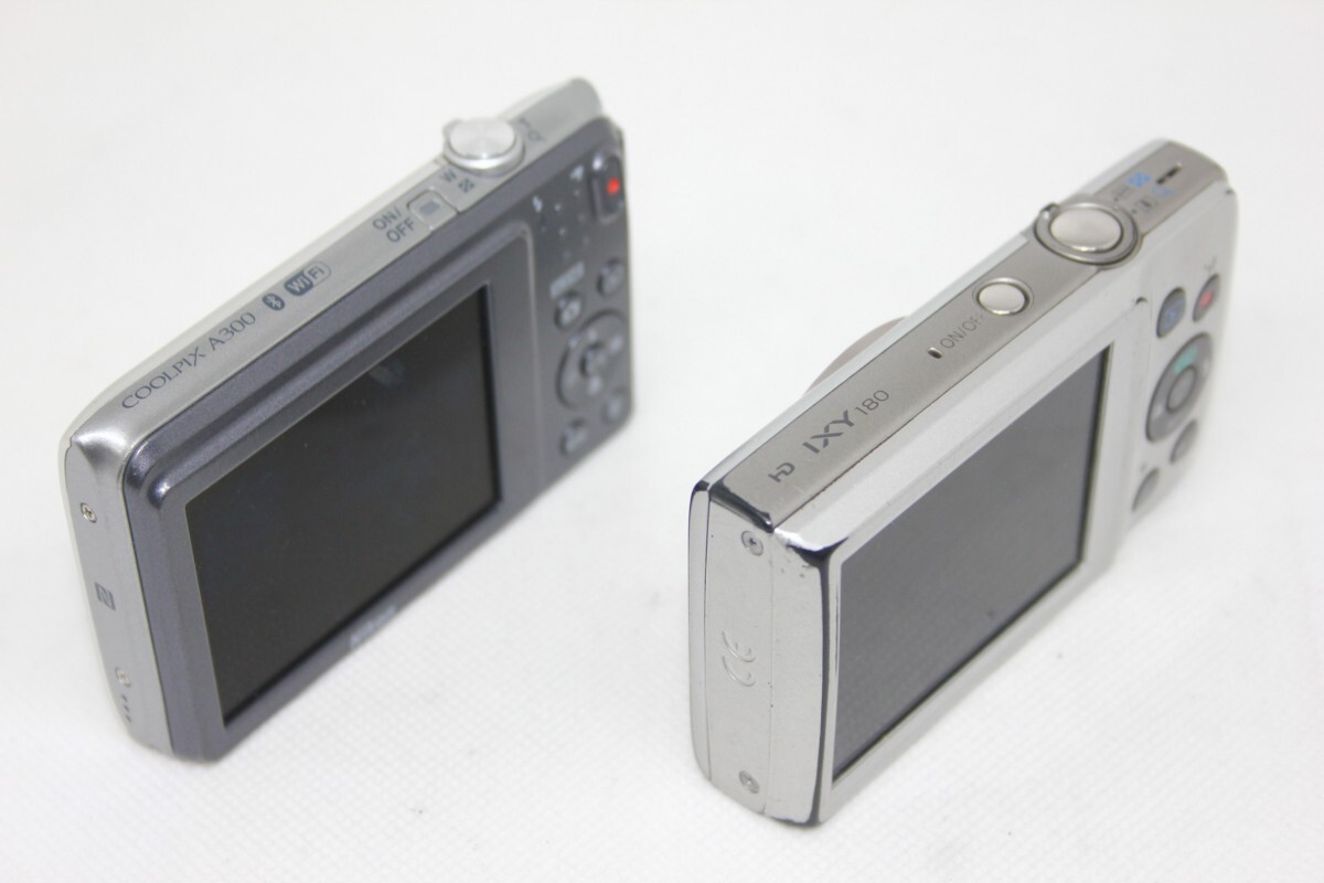 9520円 【カメラ2台まとめ売り】Canon IXY 180・Nikon A300 9520円 【カメラ2台まとめ売り】Canon IXY 180・Nikon A300