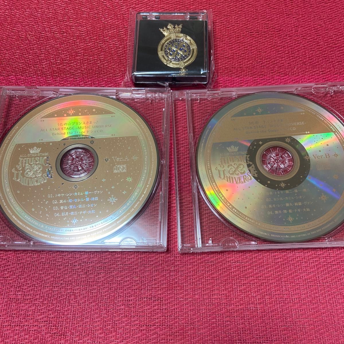 うたプリ　ASSMU 特典CD 、ピンズ