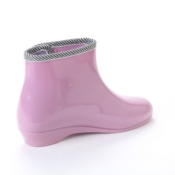  outlet Short rain boots pink LL size (24.5cm) rain shoes 15031 09601 ②