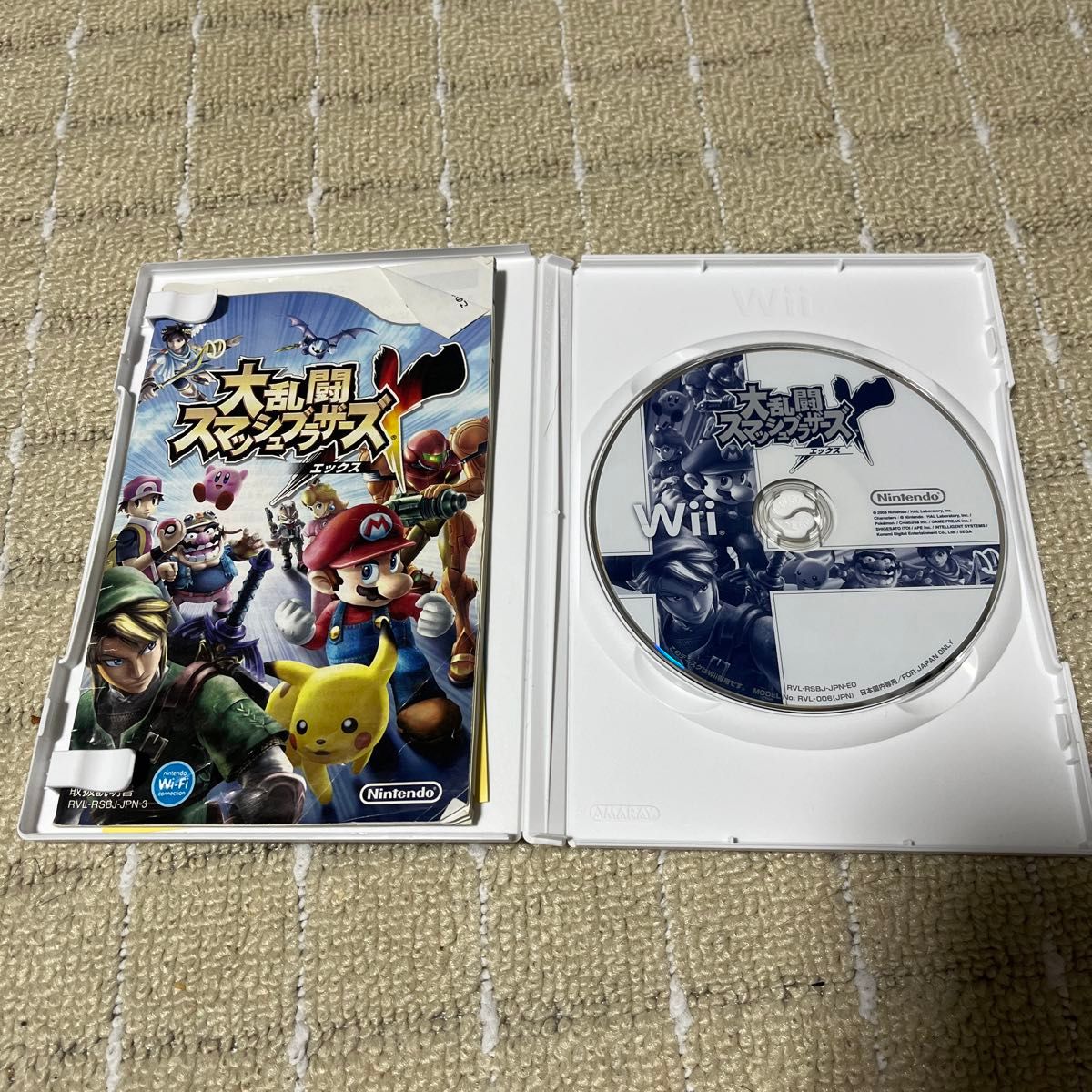 Wii ソフト 大乱闘スマッシュブラザーズX ドンキーコングリターンズ マリオパーティ8 スーパーペーパーマリオ 4本セット