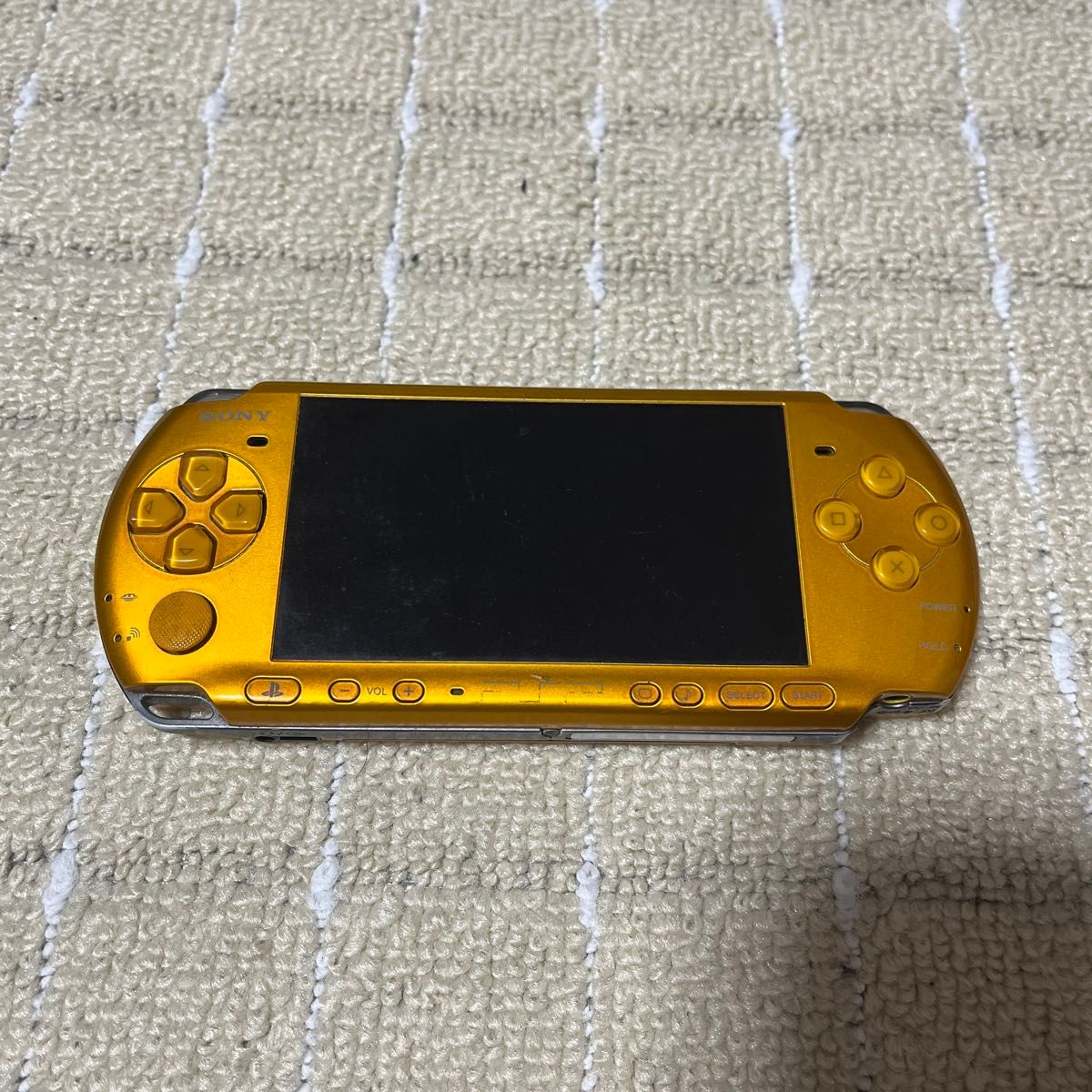 SONY PSP 3000 本体 ブライト イエロー  プレイステーション ポータブル 希少カラー