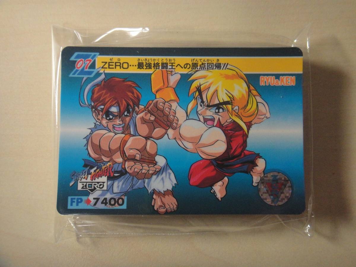 カードダス　ストリートファイターZERO ノーマル　全36種　コンプ_画像1