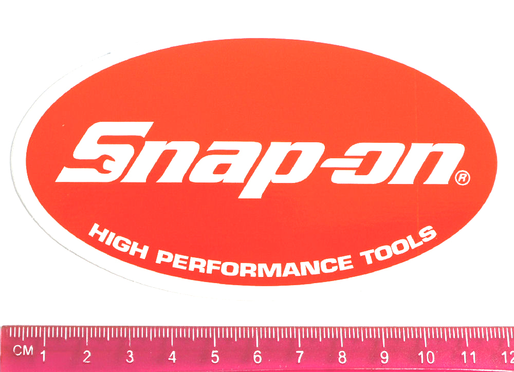 Snap-on (スナップオン) ステッカー オーバル小 米国スナップオン社純正 並行輸入 新品未使用の画像2