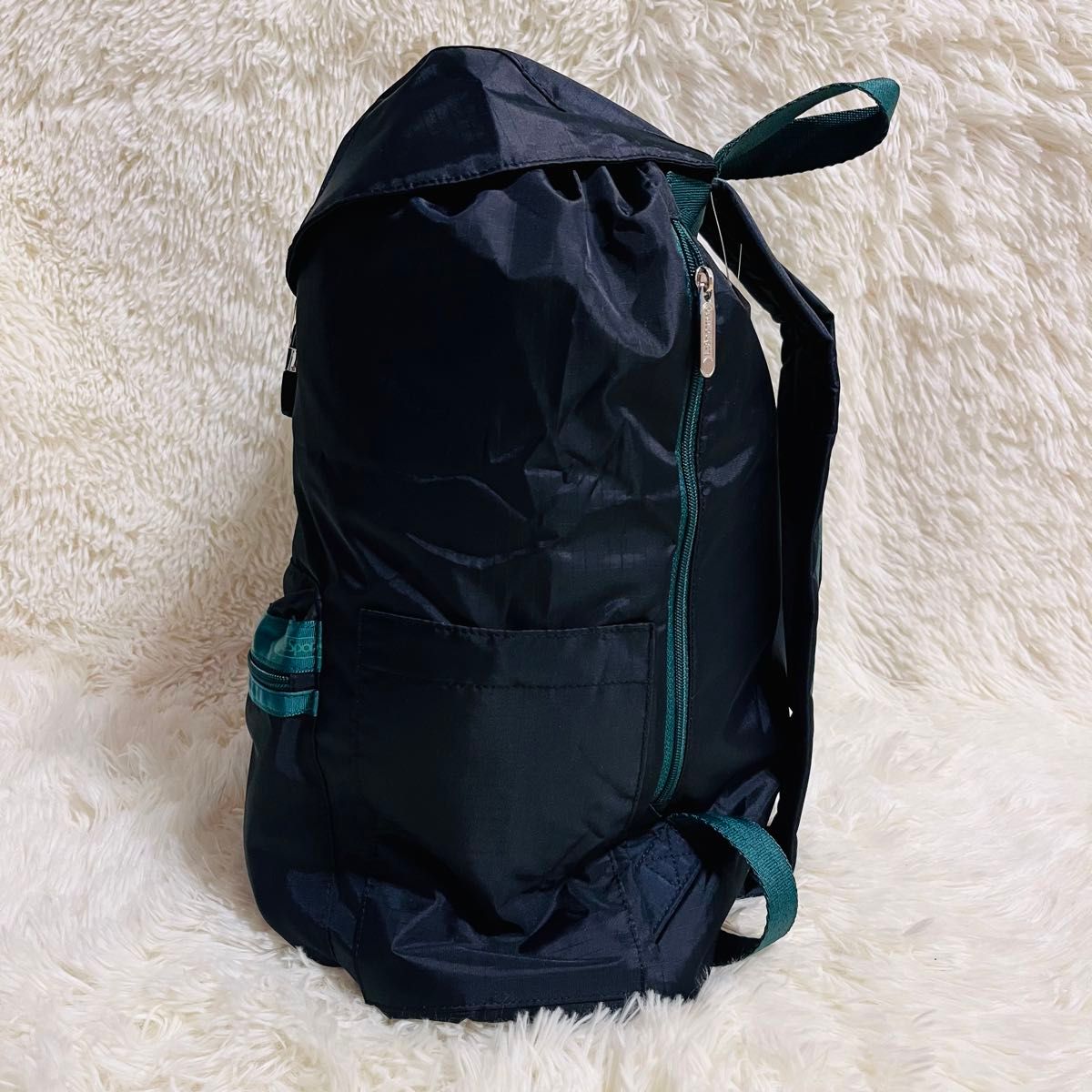 神崎恵さん限定コラボ品 レスポートサック リュック ネイビー 神崎恵さん限定コラボ品 レスポートサック リュック ネイビー