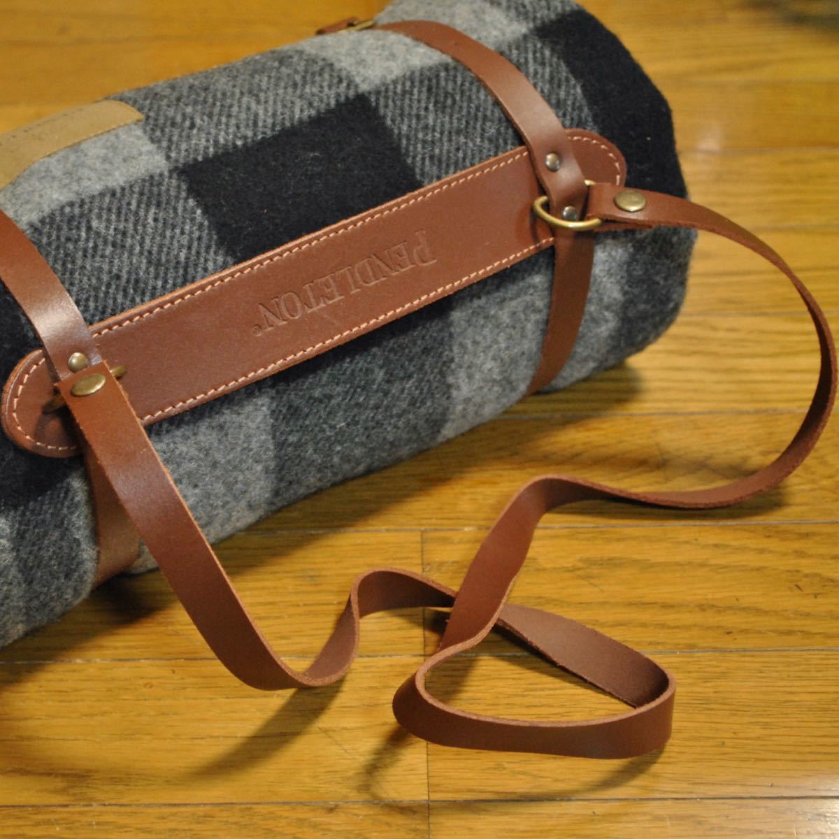 ペンドルトンPENDLETONモーターローブwithレザーキャリア【ROB ペンドルトンPENDLETONモーターローブwithレザーキャリア【ROB