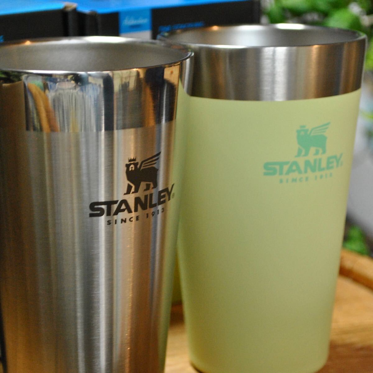  Stanley STANLEY старт  King вакуум сосна to2 -цветный набор [ серебряный & citron yellow ] стандартный товар вакуум изоляция высокий стакан пара уличный 