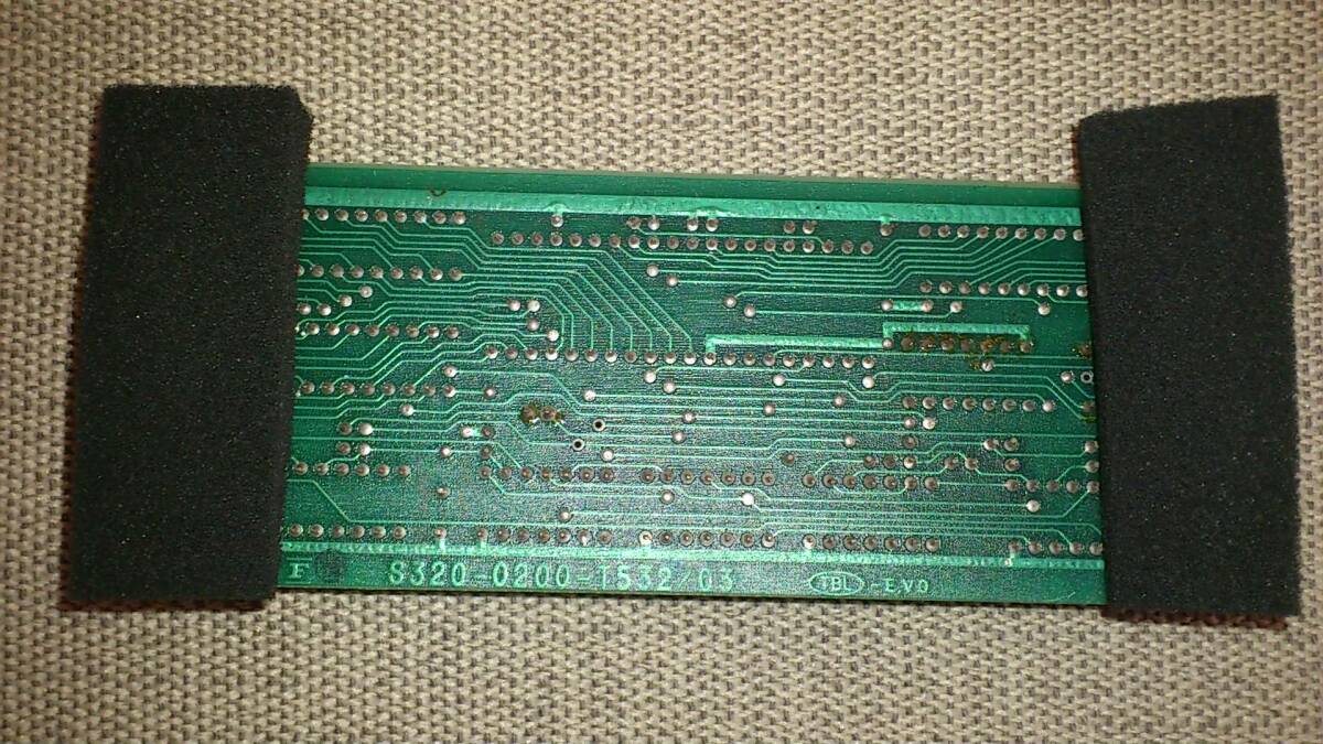 FUJITSU MICRO 8 for Z-80 CARD MB22401 ( the first period version )/ ultra rare? FM-8 Z80 card ( connection operation not yet verification junk )