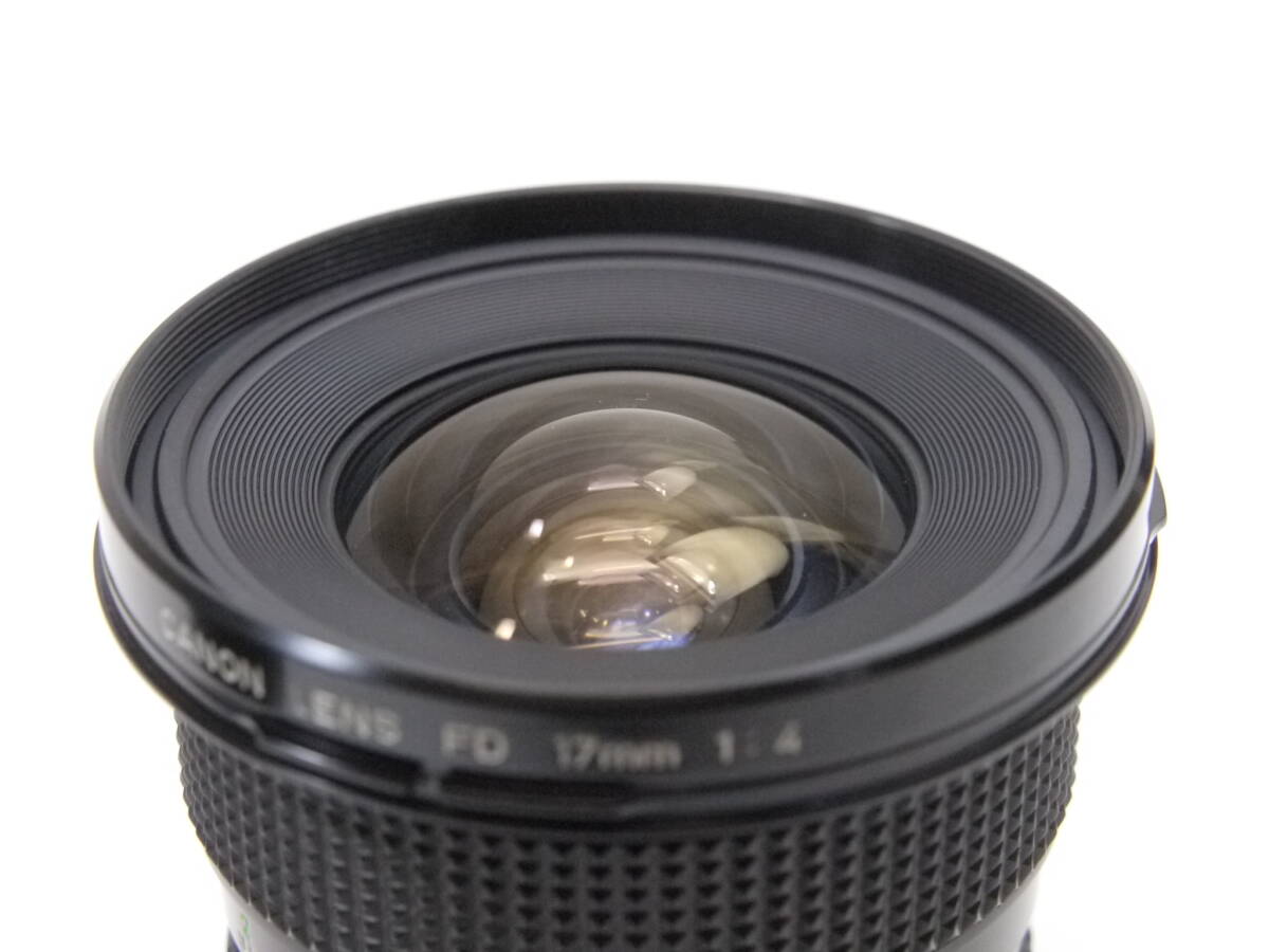 【外観美品】◎Canon キヤノン LENS New FD 17mm F4_画像8