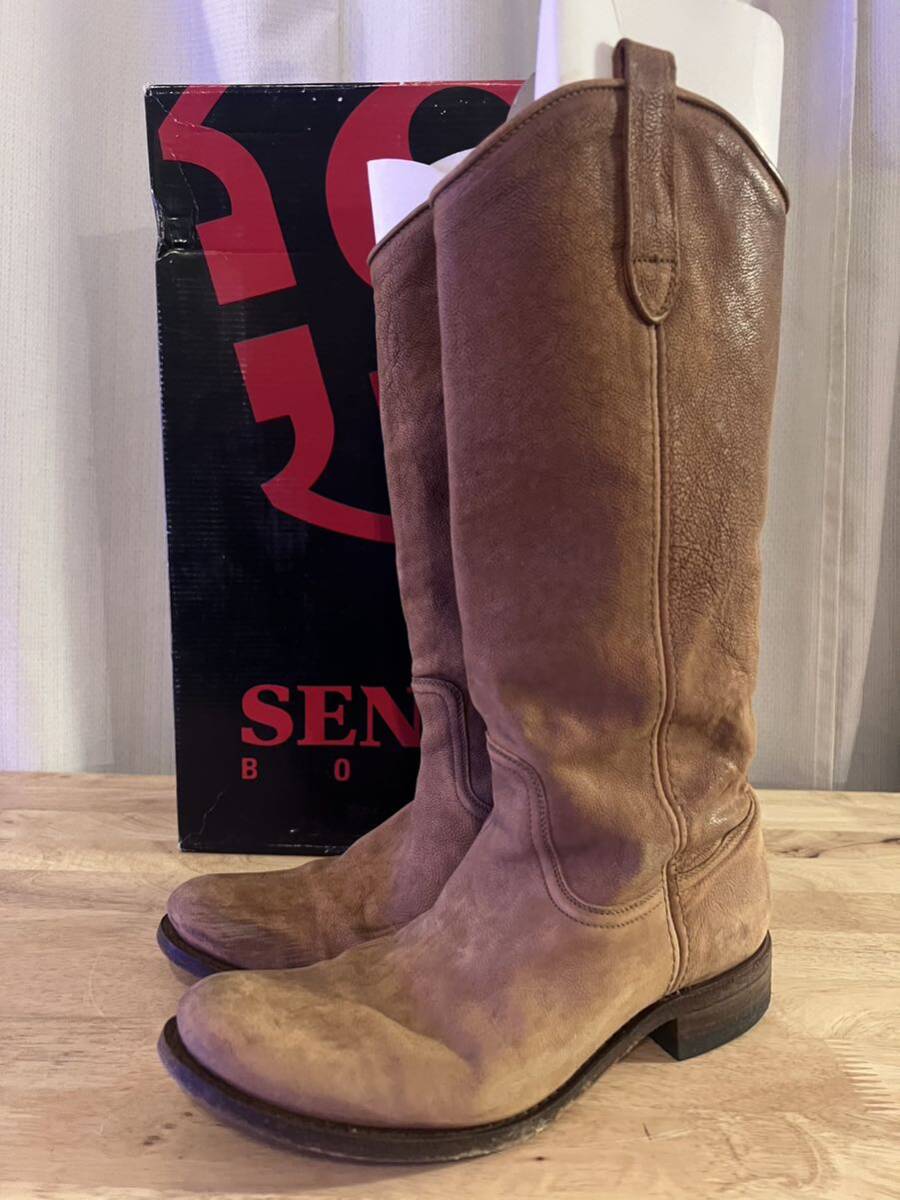 SENDRA ウエスタンブーツ エンジニアブーツ US7 UK5 25cm相当_画像2