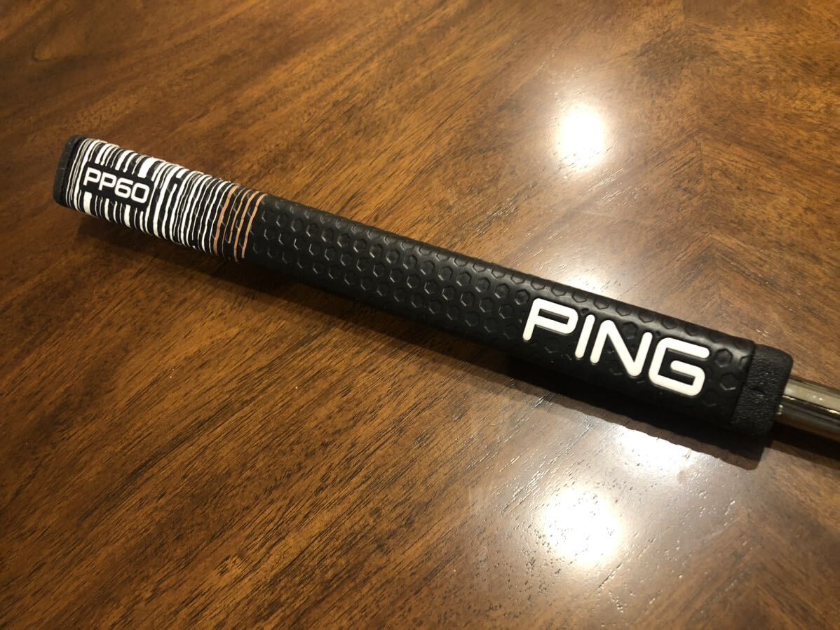 PING ピン ◆ SIGMA G ◆ B60 ◆ 33インチ ◆ 黒ドット ◆ オリジナルスチール ◆ グリップ新品（PP60） ◆ HDカバー付 ◆ 美品中古の画像8