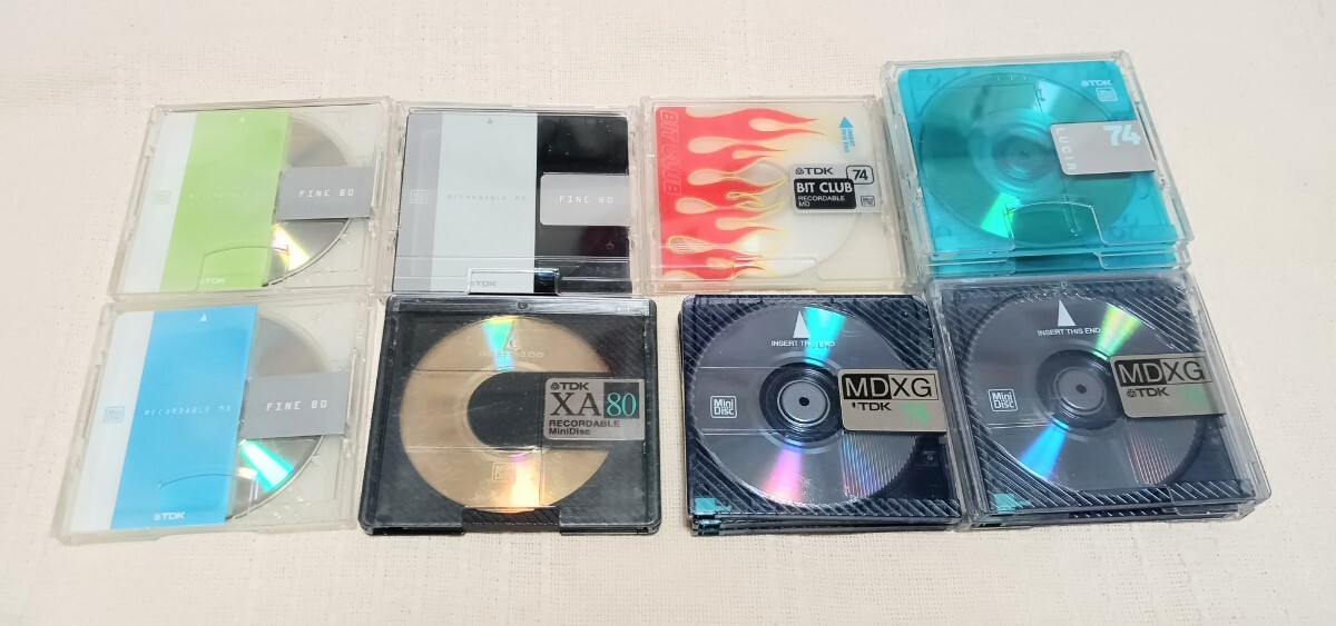 【送料無料】初期化済 中古MDミニディスク カセット 72枚 AXIA/Maxell/TDK/ SONY/Victor/DENON/3M など_画像7