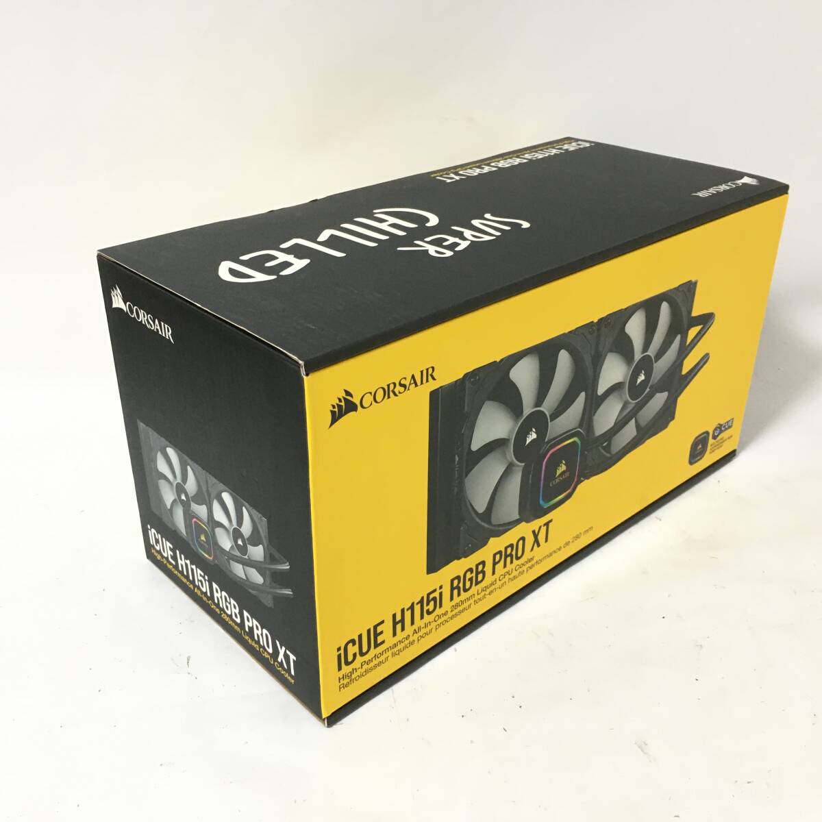 ★未使用品！★CORSAIR 簡易水冷クーラー 水冷式CPUクーラー iCUE H115i RGB PRO XT_画像1