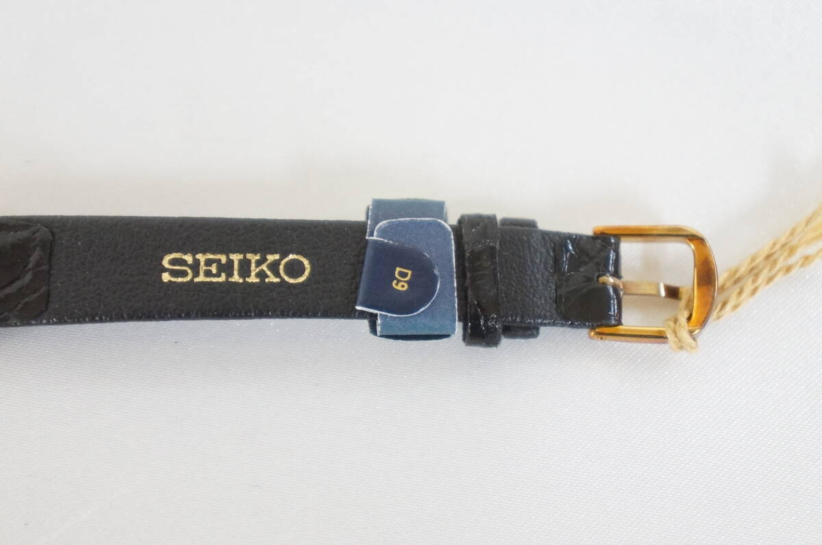 ⑤ 稼働品 SEIKO セイコー EXCELINE エクセリーヌ 18KT 2J30-5010 総重量:約18.6g レディース クォーツ 腕時計 タグ付き 在庫品 7003046011_画像4