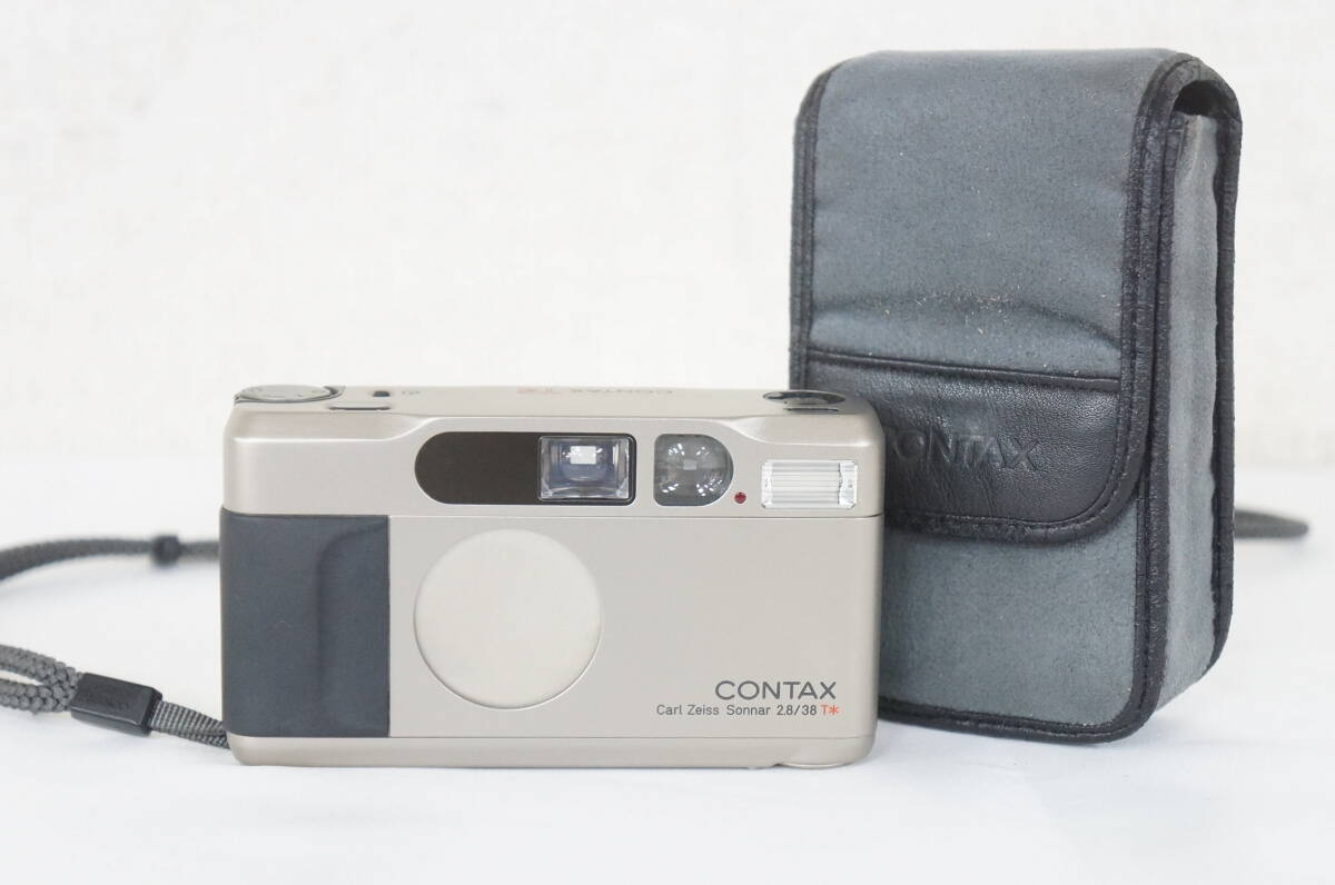 CONTAX コンタックス T2 Carl Zeiss Sonnar F2.8 38mm T* コンパクトフィルムカメラ 4503166021_画像1