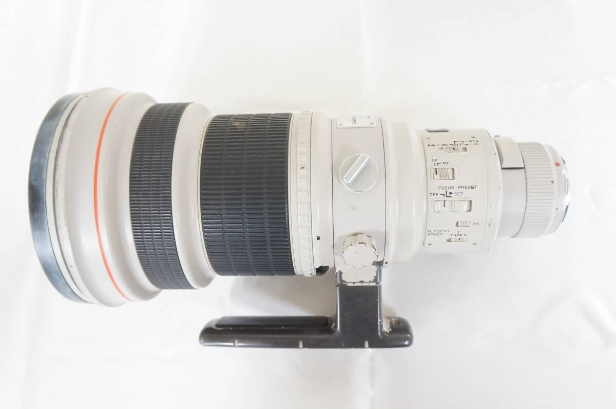 ⑧ Canon キャノン EF 400mm F2.8 L II ULTRASONIC ウルトラソニック カメラレンズ ET-161BⅡ フード ハードケース付き 0603221411の画像4