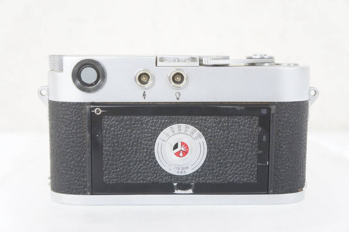 ⑫ Leica ライカ M3 レンジファインダー フィルムカメラ Summicron 5cm F2 レンズ セット 2203256021_画像5