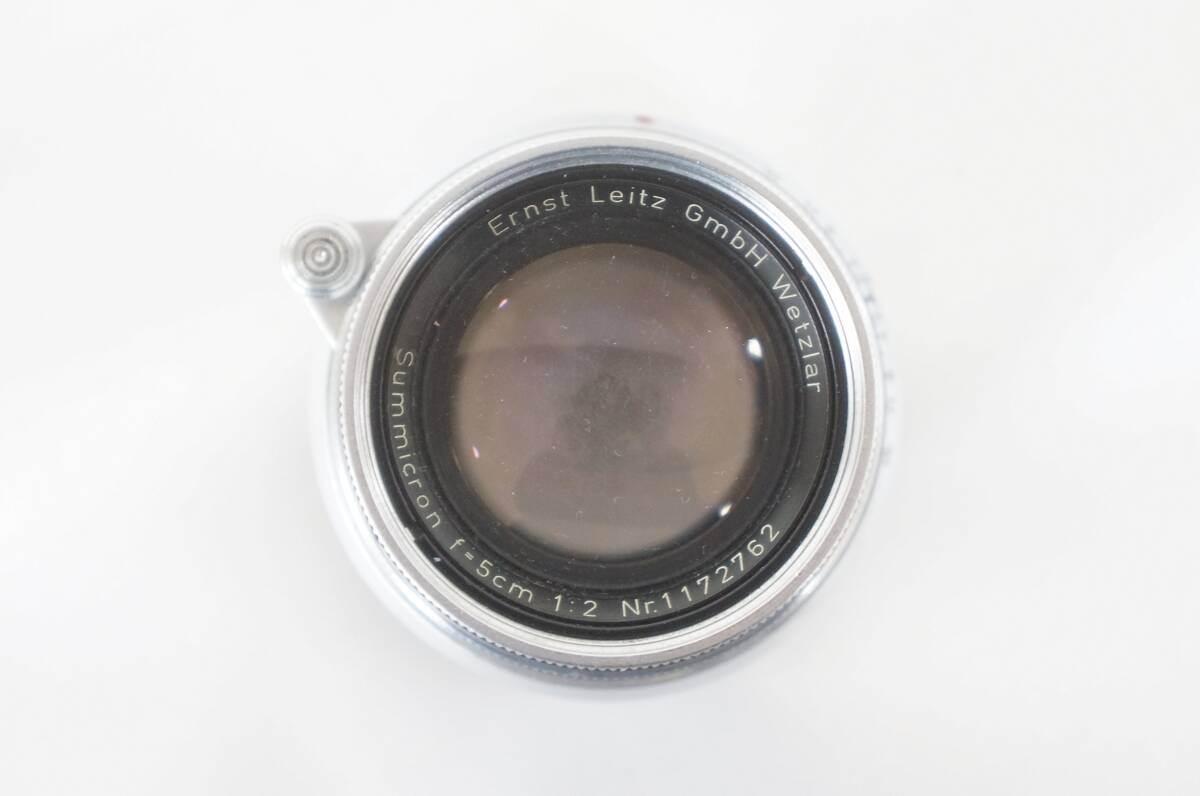⑫ Leica ライカ M3 レンジファインダー フィルムカメラ Summicron 5cm F2 レンズ セット 2203256021_画像8