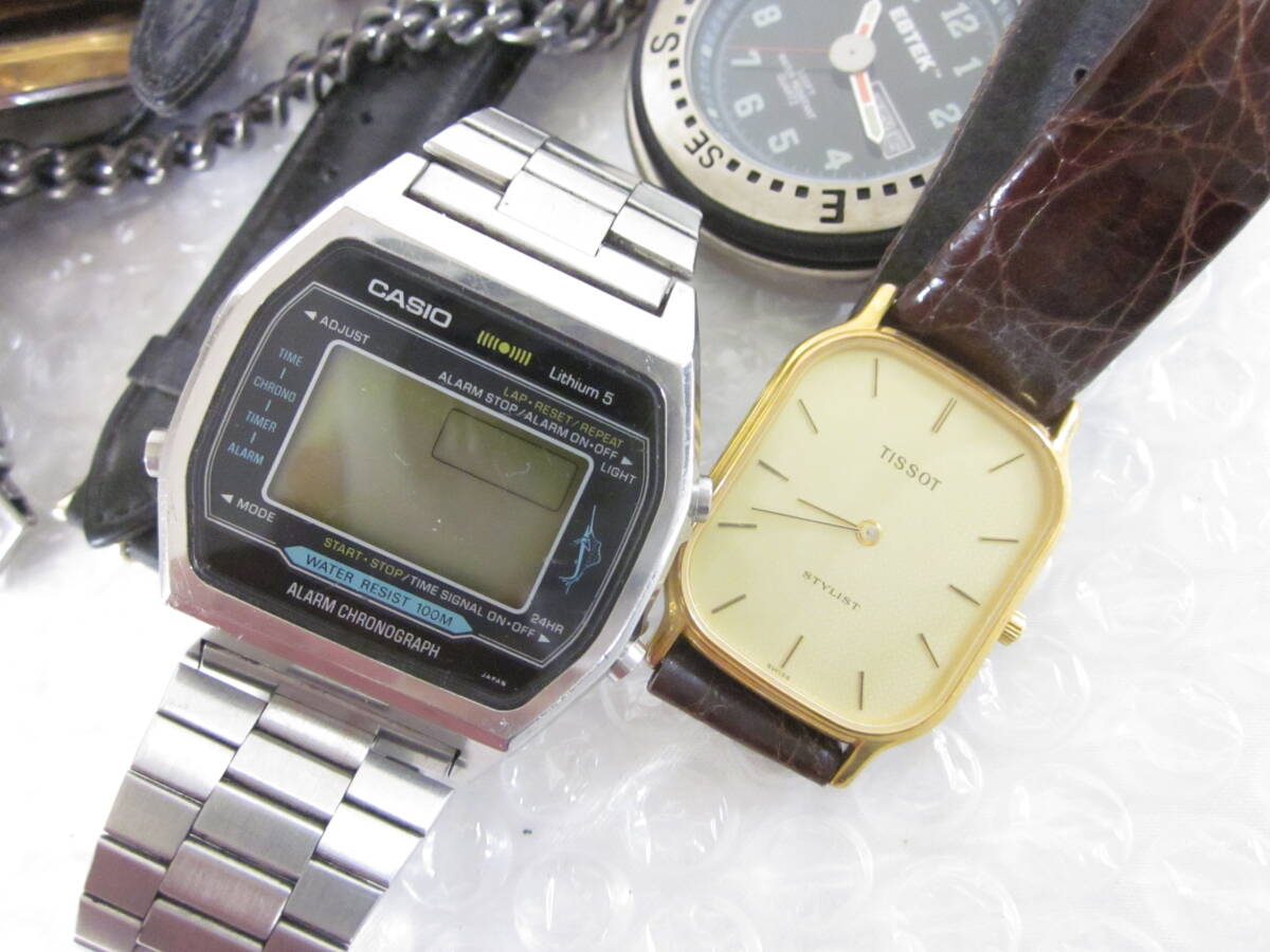SEIKO セイコー ALBA G-SHOCK ティソ CASIO 等 メンズ レディース 腕時計 49本 総重量約2Kg まとめてセット 9702286091_画像2