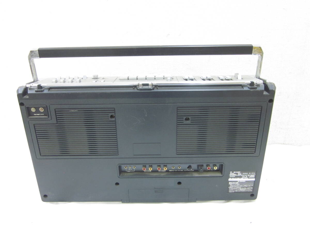 SHARP シャープ ラジカセ THE SEARCHER-XL GF-505ST オーディオ機器 ジャンク 9703211491の画像4