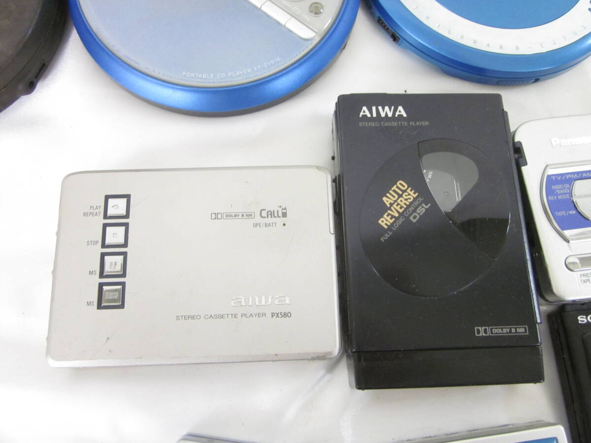 SONY WM-EX600 AIWA ケンウッド 等 カセットプレーヤー WALKMAN MZ-R5ST D-E707 CD/MDプレーヤー ウォークマン 13点 まとめて 2203288011_画像6