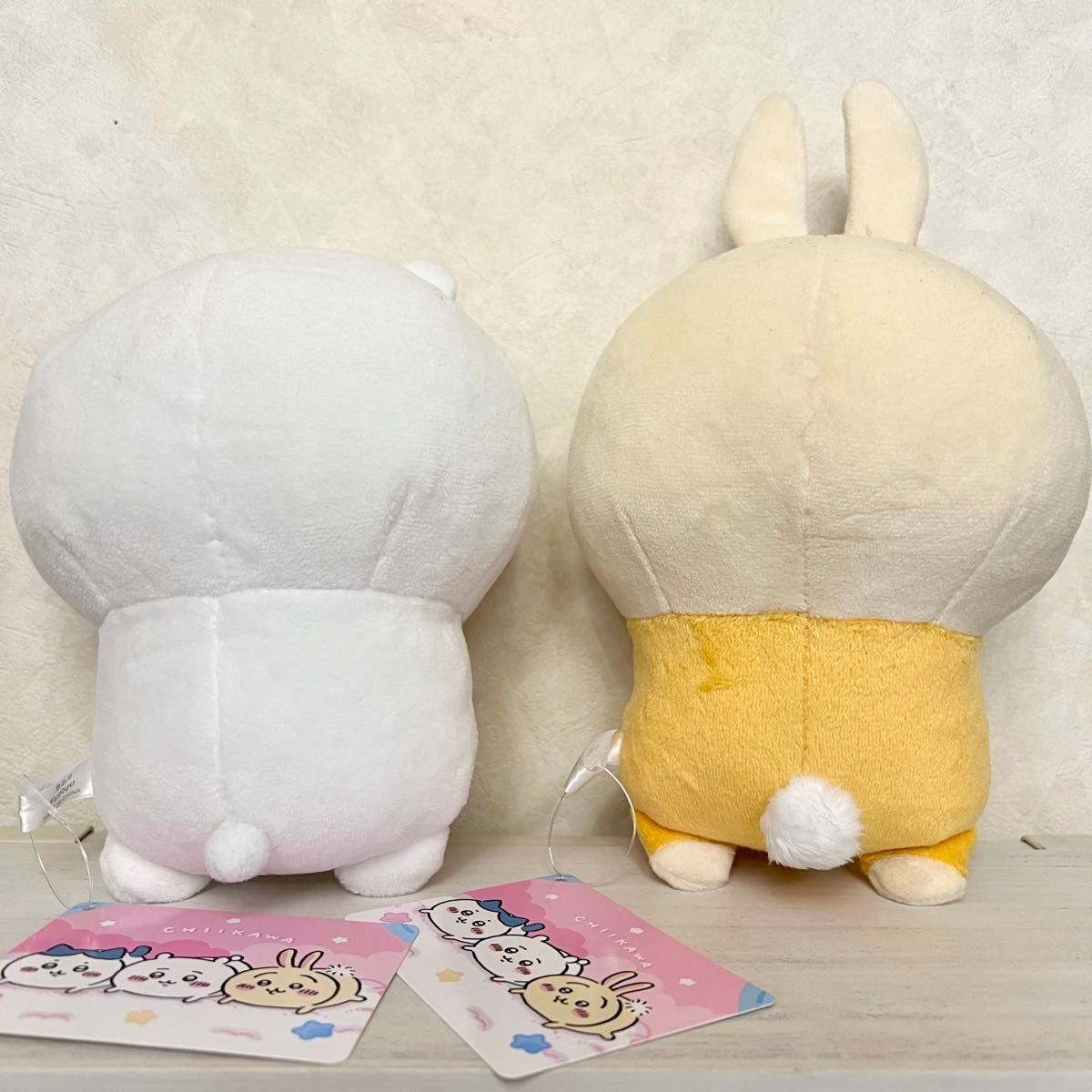 新品未使用】ちいかわ うさぎ なんとかバニア ぬいぐるみ 2点 新品未使用】ちいかわ うさぎ なんとかバニア ぬいぐるみ 2点