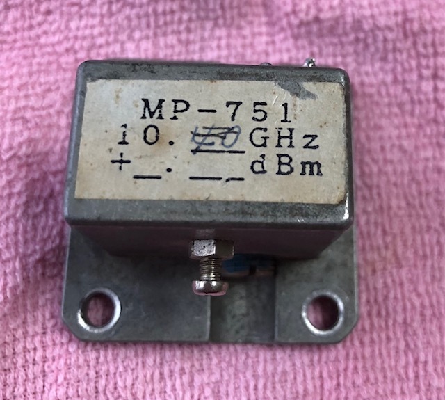 マイクロ波 10.2GHｚ ガンダイオード発振器 MP-751 中古品の画像3