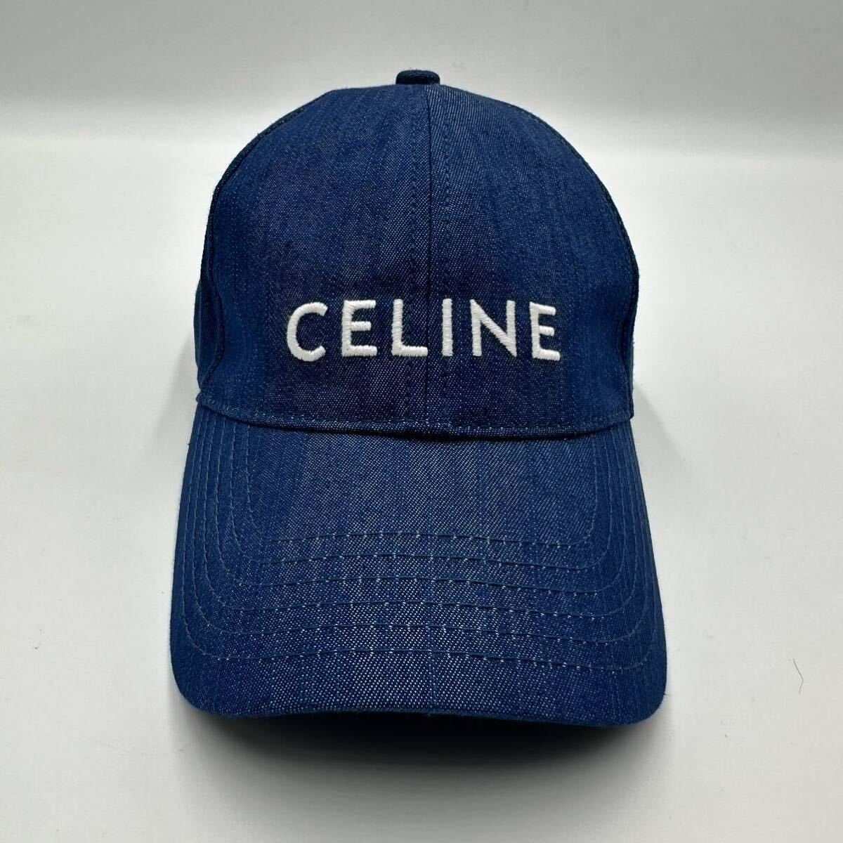 極美品 CELINE セリーヌ キャップ 帽子 の画像2