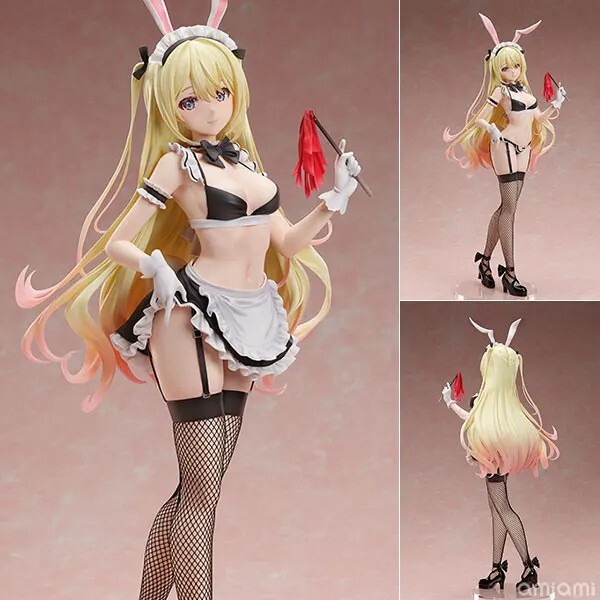 最旬ダウン エルル B-STYLE メイド 箱無し 1/4スケール 45cm キャストオフ可 フィギュア バニーガールver その他