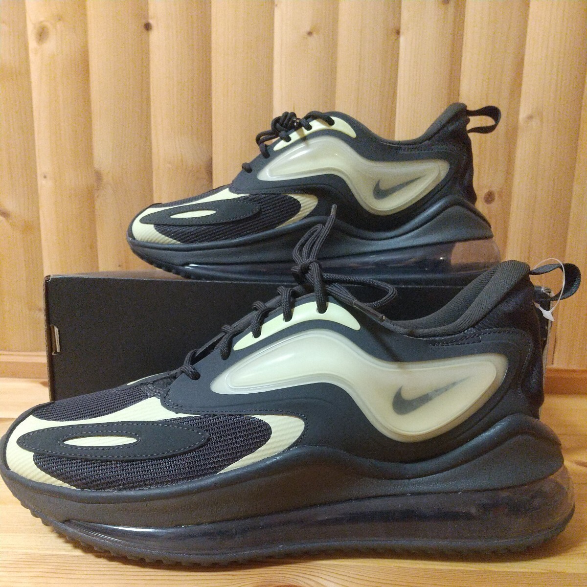 26cm 新品正規品 NIKE AIR MAX ZEPHYR ナイキ エアマックス ゼファー ブラック/ライム イエロー CT1682 001の画像1