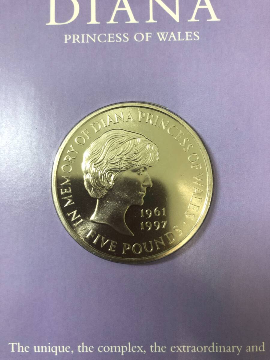 １９９９年　ダイアナ妃　追悼　メモリアルコイン　５ポンド　イギリス　ロイヤルミント_画像5