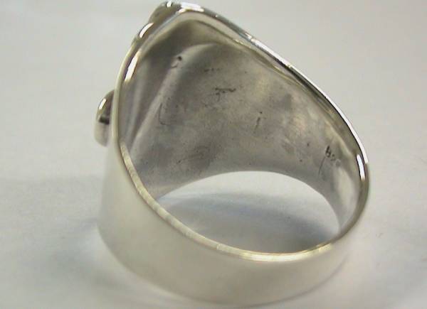 925 silver wide width ring ( Lilly )23 number new goods mail outside fixed form Y200