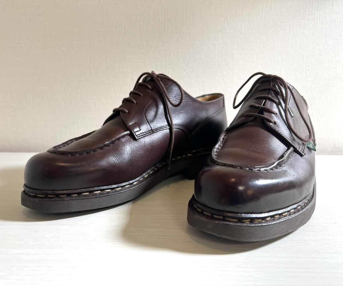 PARABOOT シャンボード サイズ5.5 マロン パラブーツ CHANBORD ブラウン _画像3