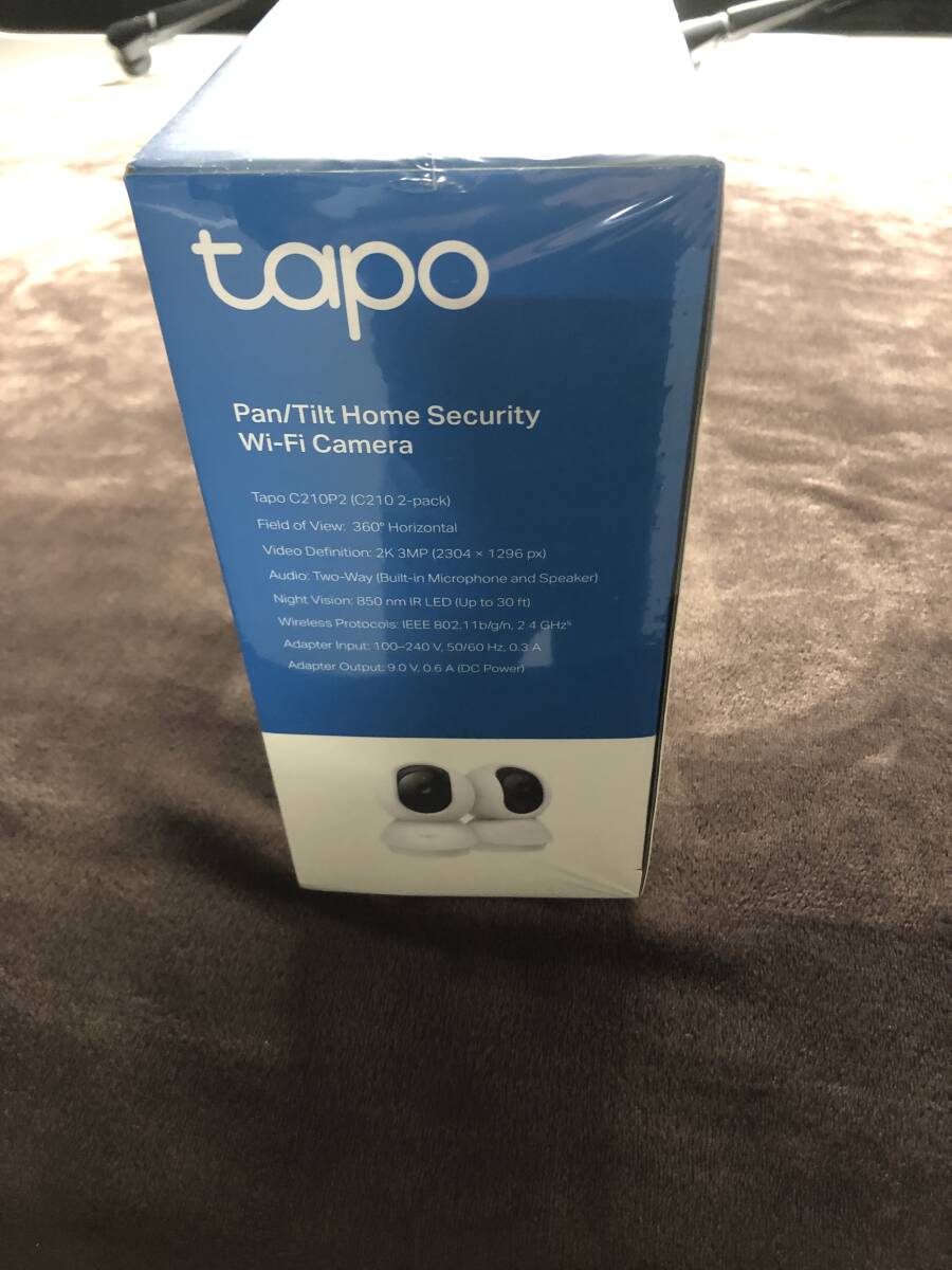 Tapo C210P2 　300万画素 ネットワーク Wi-Fiカメラ 2個セット ペットカメラ フルHD 屋内カメラ 夜間撮影_画像5