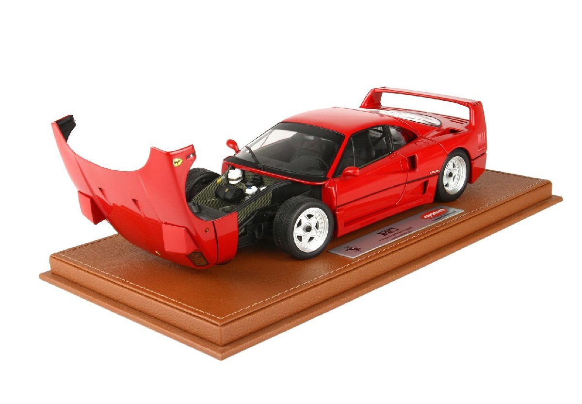 < reservation goods > BBR Kyosho 1/18 Ferrari F40 SN79883 Personal car Gianni Agnelli Ferrari die-cast made 