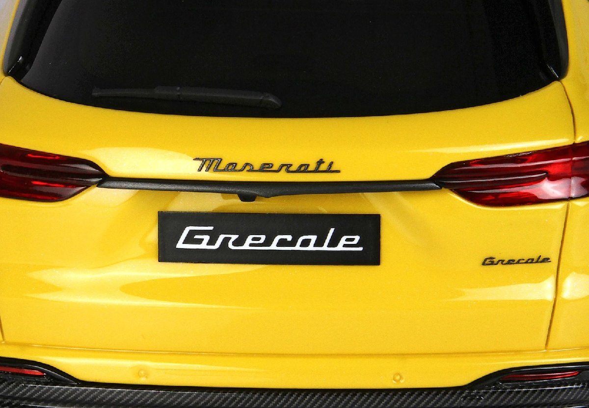 < reservation goods > BBR 1/18 Maserati Grecale Trofeo Yellow Maserati gray car reP18220A