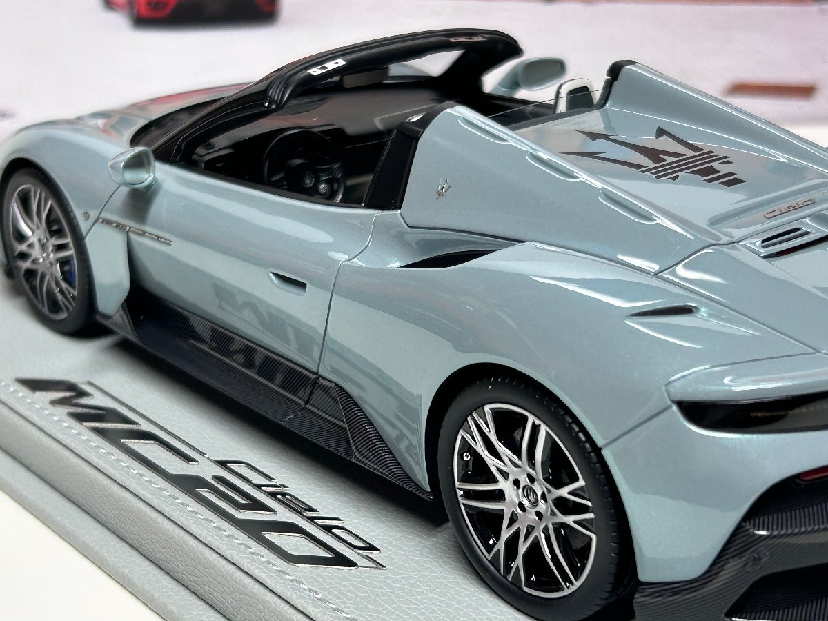 BBR 1/18 Maserati MC20 CIELO Acqua Marina マセラティ P18222Aの画像10