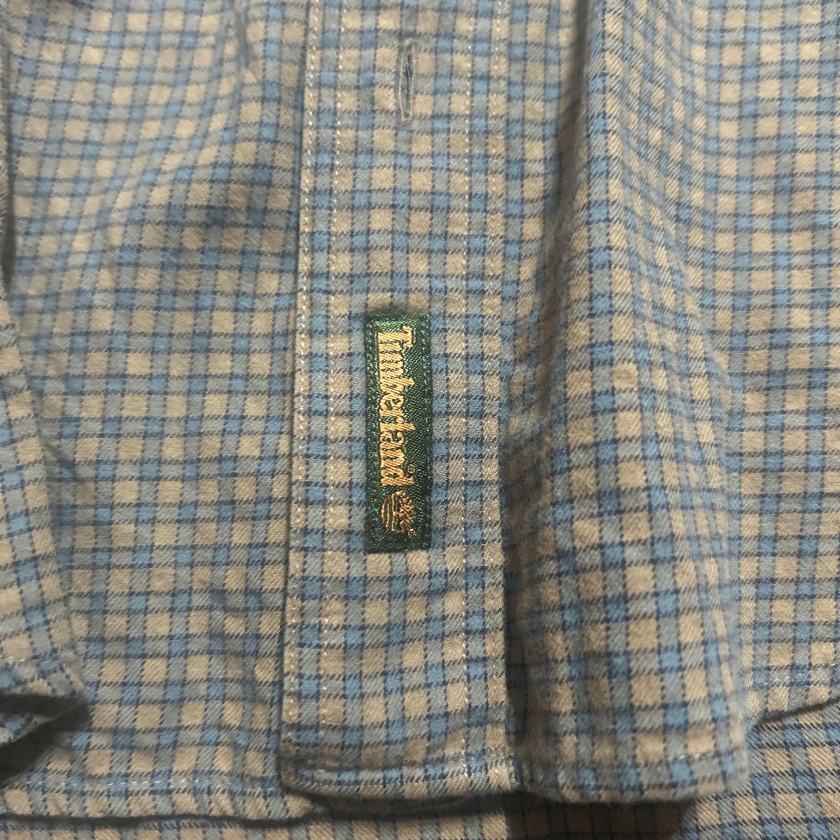 Timberland ティンバーランド チェック ボタンダウンシャツ サイズM の画像5