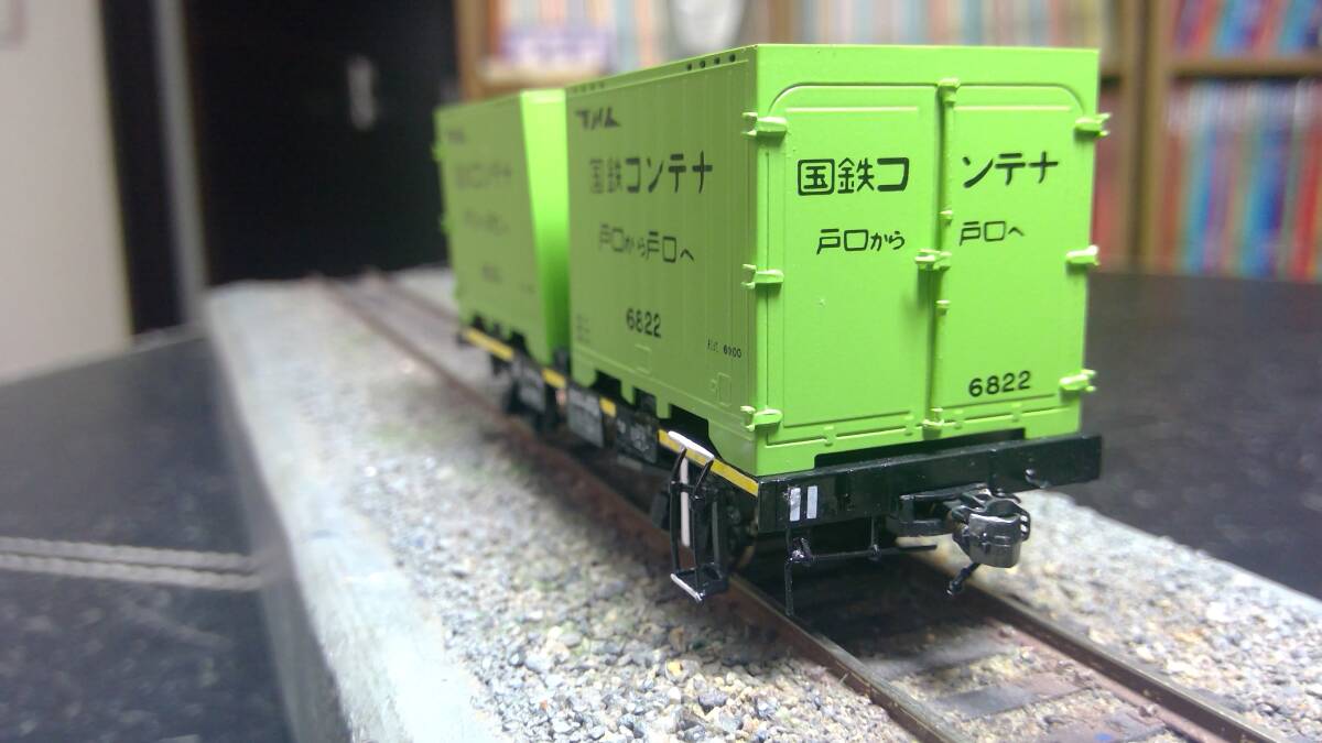 モア 国鉄貨物 コムⅠ(コム40) 1/80 16.5ミリ 完成品 - 貨物列車 モア 国鉄貨物 コムⅠ(コム40) 1/80 16.5ミリ 完成品 - 貨物列車