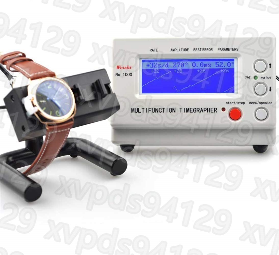 マルチファンクション タイムグラファー 機械式 腕時計 テスター 測定器 精度計測 調整 修理ツール_画像4