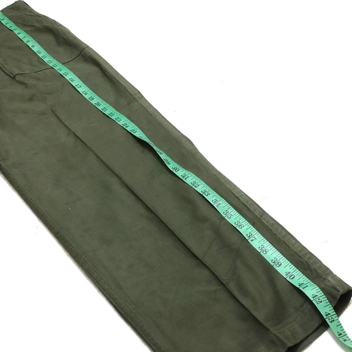 60年代 OG-107 ベイカー パンツ US ARMY カーゴ ベトナム戦争 ビンテージ vintage 米軍 Trousers Vietnam War military Field Pants 実物_画像5