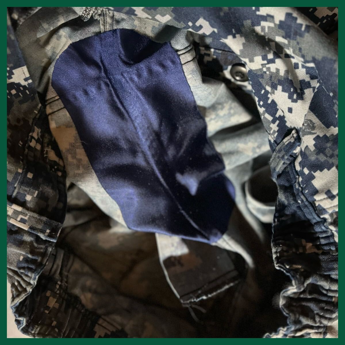 USED品　実物 米軍　米海軍 NWU US NAVY 迷彩パンツ ミリタリーパンツ_画像7