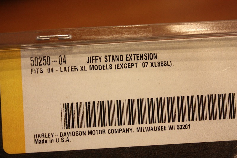 Harley original option sport Star jifi- stand extension extension arm 50250-04