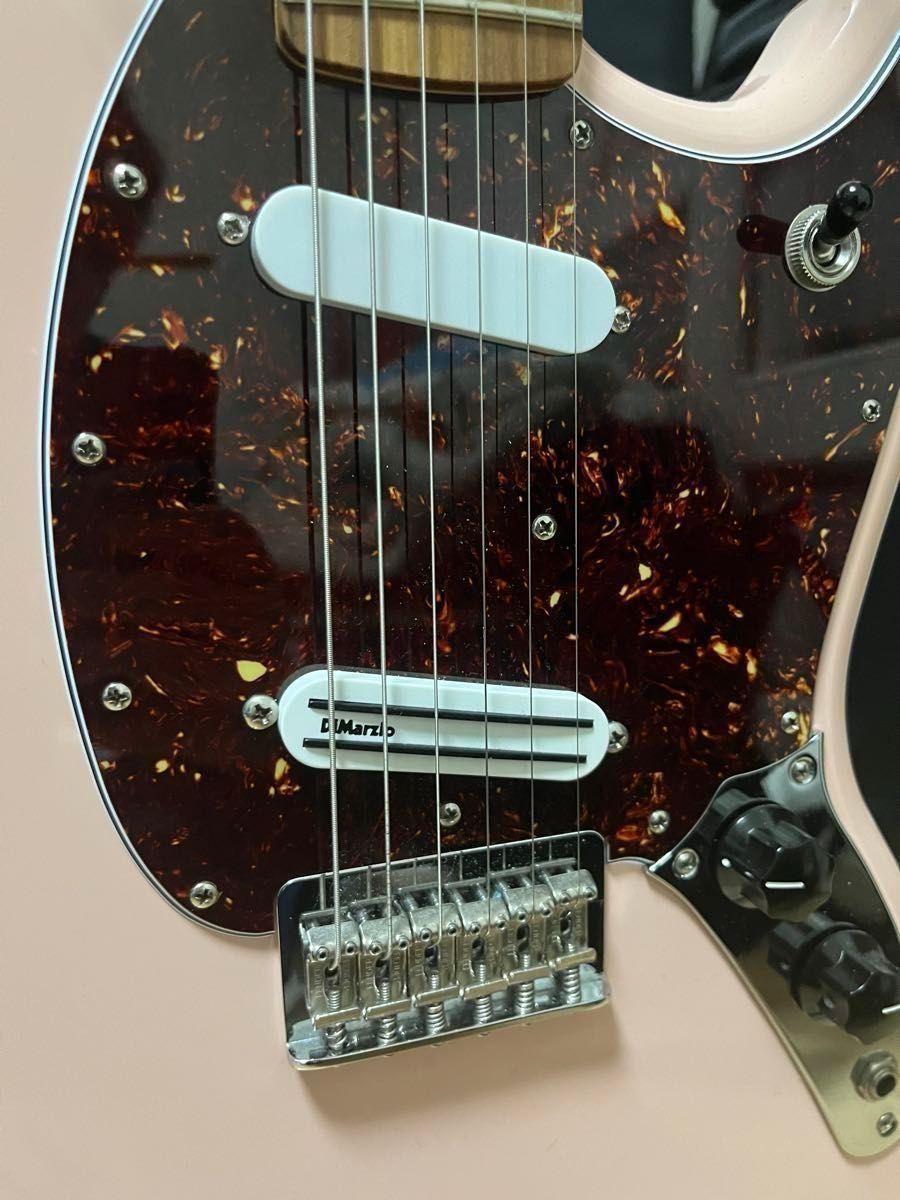 最終値下げ【ギグバッグ付き】Fender Mexico Player Mustang Shell Pink フェンダー　ムスタング