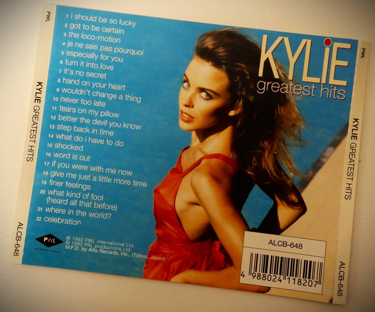 (送料無料 廃盤 中古CD）KYLIE MINOGUE / GREATEST HITS（全22曲）カイリー・ミノーグ グレイテスト ヒッツ ベスト ユーロビート_画像5