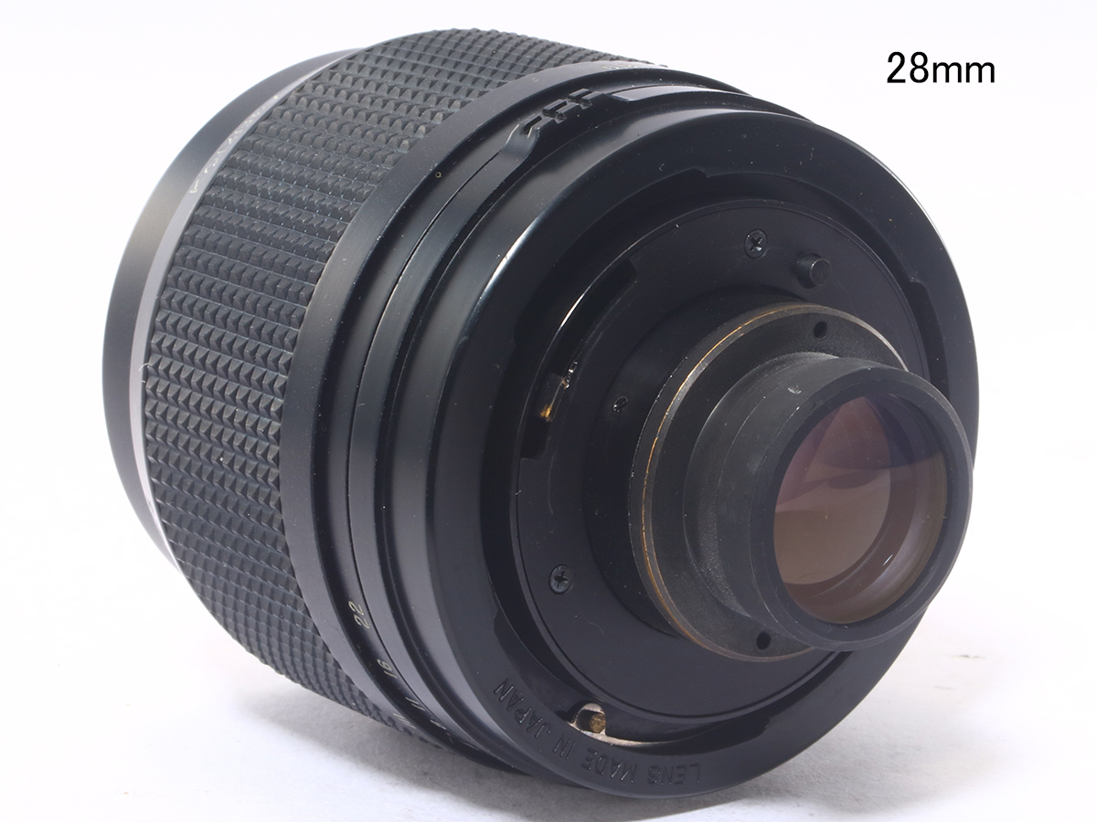 KOMURA KOMURANON 28mm F2.5 135mm F2.5 コムラー コムラノン キヤノン FDマウント やや難あり品 2本セット_画像3