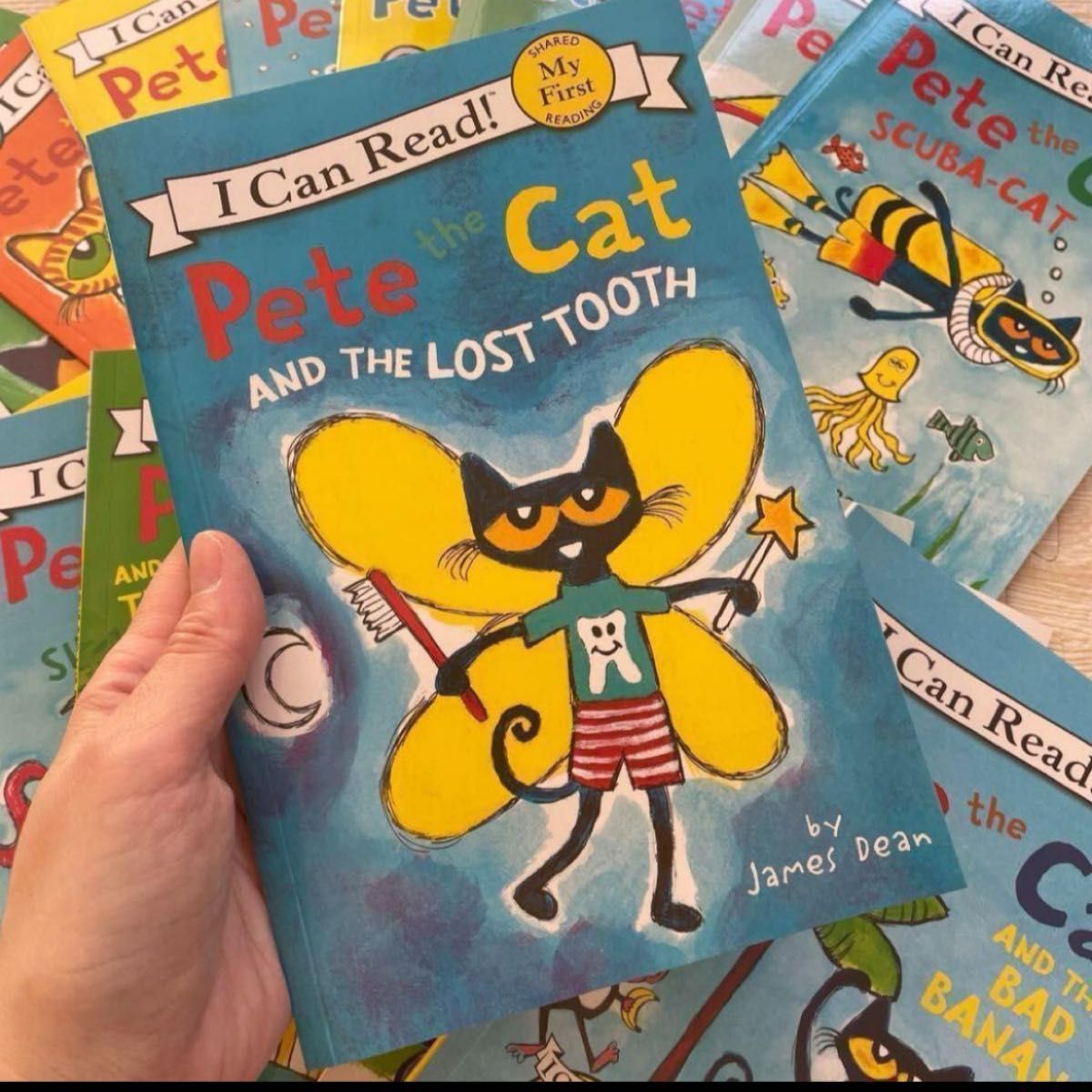 新品★英語絵本 I can Readシリーズ Pete the Cat 19冊 知育 洋書