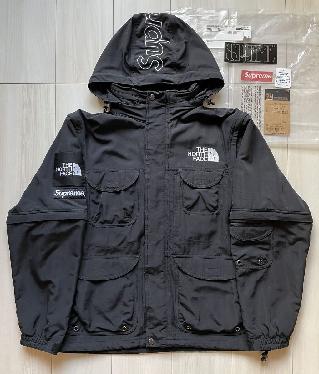 Supreme north face TG Convertible Jabket S TNF Trekking Convertible Jacket S シュプリーム ノースフェイス Black Small Box Logo_画像1