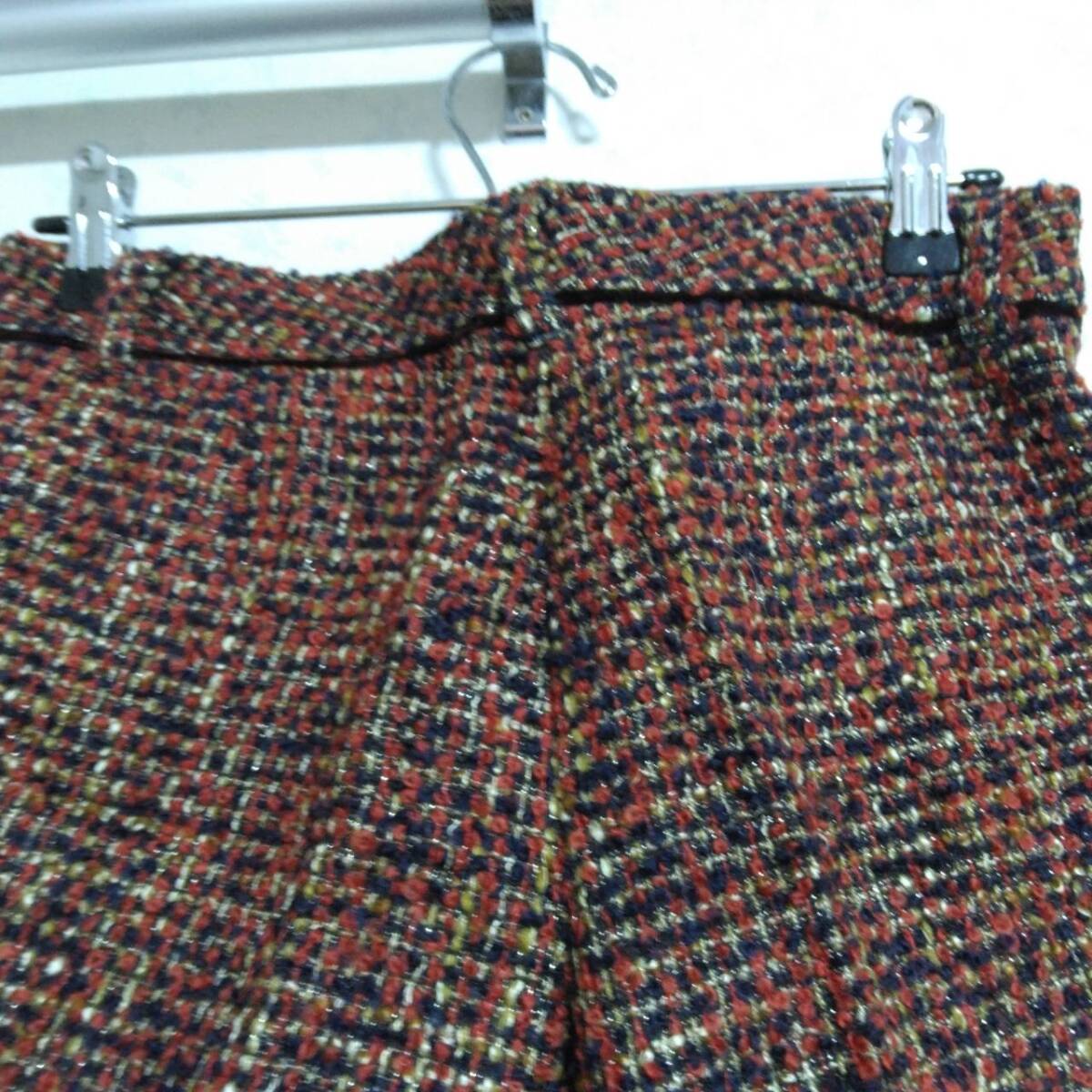 a94 superior article UNTITLED Untitled ( stock ) world knitted short pants brown group size 1 wool acrylic fiber USED old clothes made in Japan lady's 