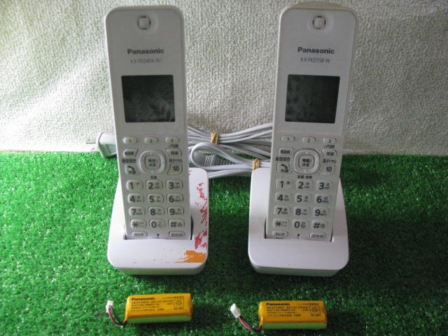 KA3993/電話機子機 2台/Panasonic KX-FKD404 KX-FKD558の画像1